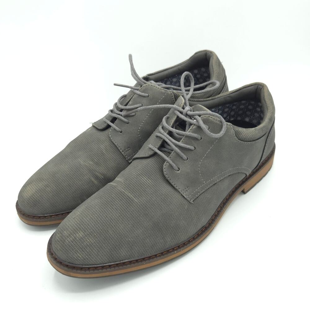 Madden Mansestor Oxford Men's Size 11 Grey Dress shoes